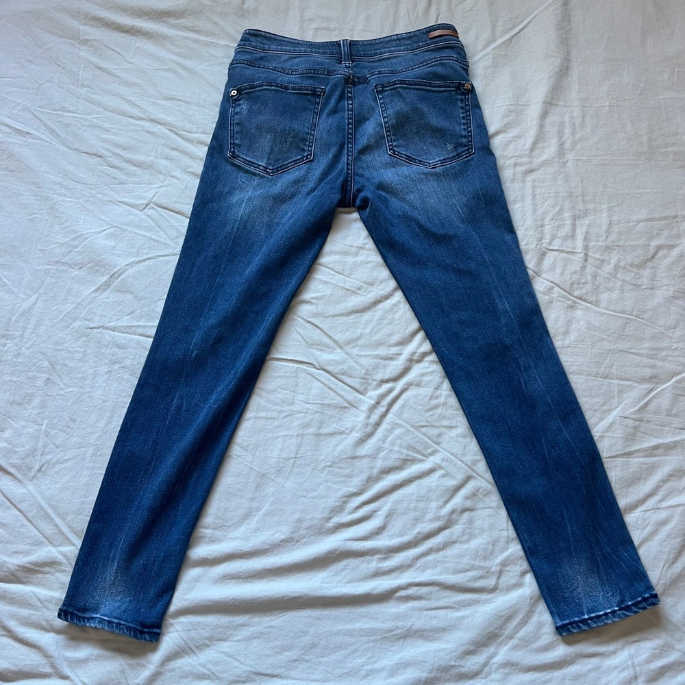 PILCRO AND THE LETTERPRESS High Rise Skinny Petite Jeans Women's Size 28‎ Casual